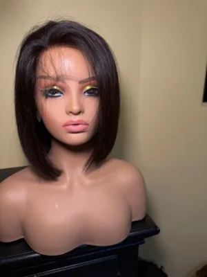 Joan 8” Brazilian HD Lace 150 density wig