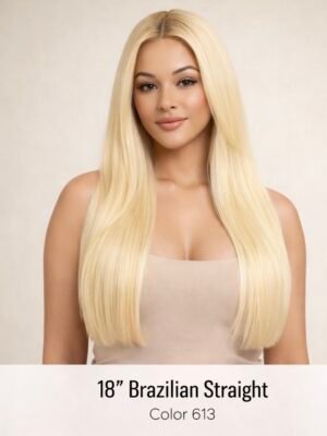 12” to 30” Virgin Brazilian 613 Straight Hair