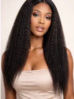 16 to 20 inch kinky straight feather crochet human hair NiCa Collection