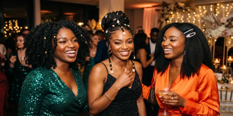 Party-Ready Hairstyles for Black Women