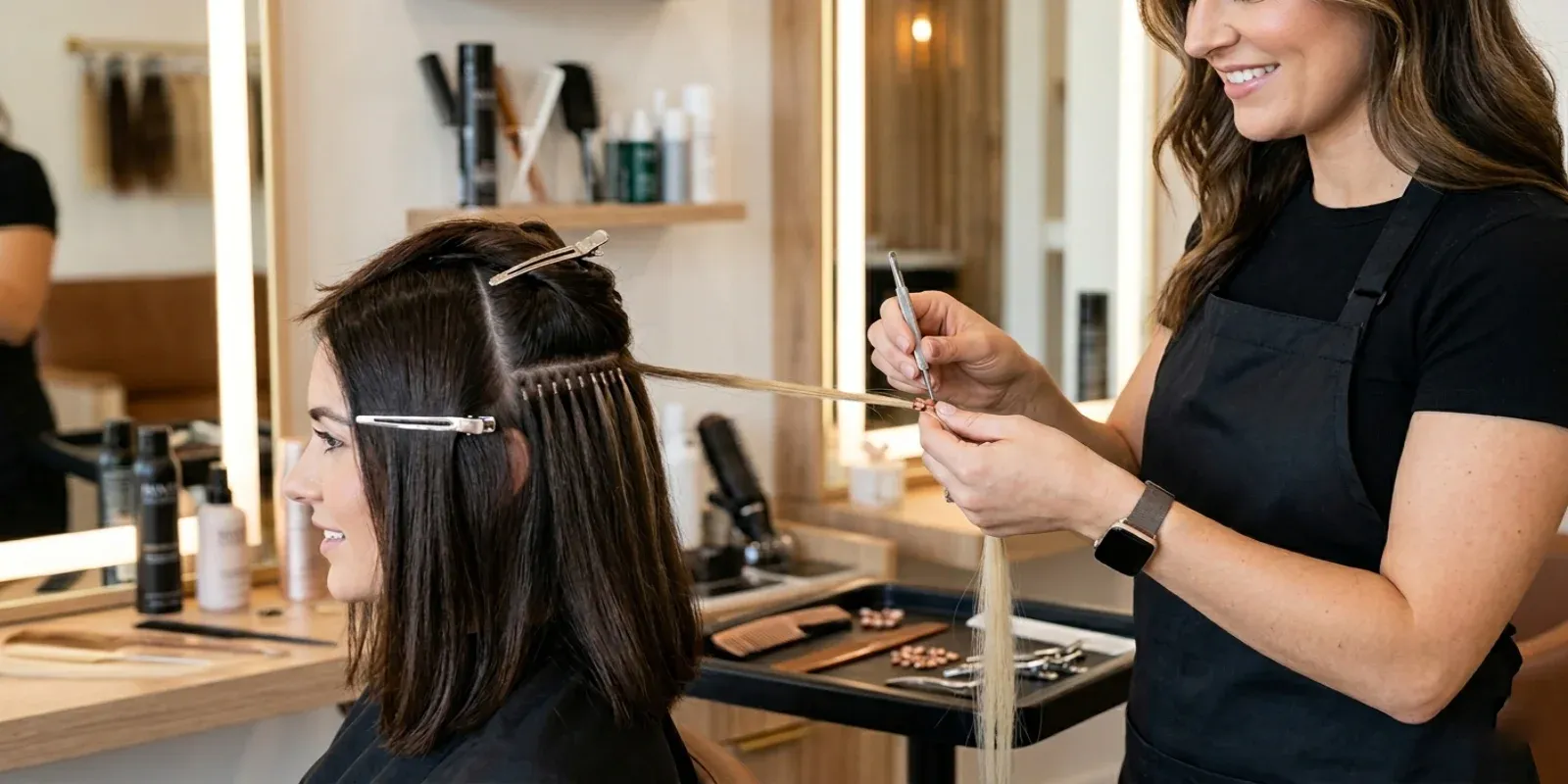 Guide To Install Microlink Hair Extensions