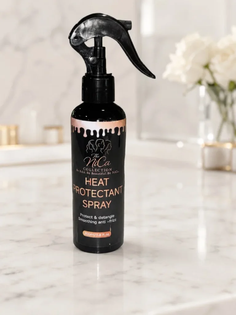 Heat protection spray