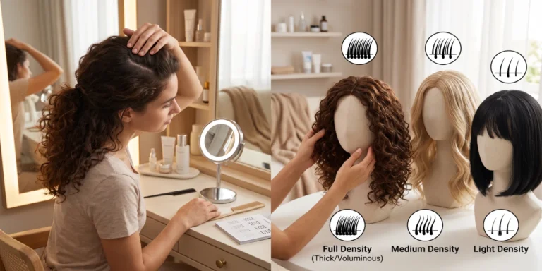Check Hair Density and Find the Perfect Wig Density