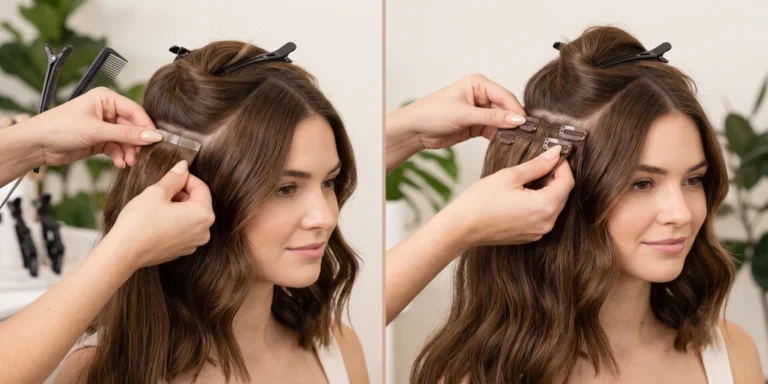 Tape-In vs Clip-In Extensions